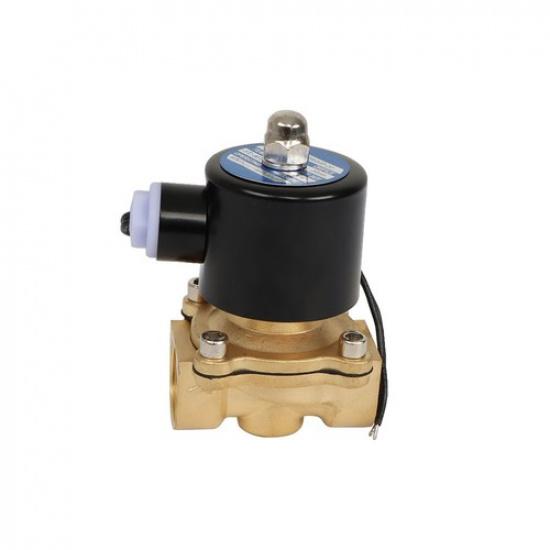 3/4" Solenoid Valve 12V 220V Air Water N/C Gas Oil Normally Closed