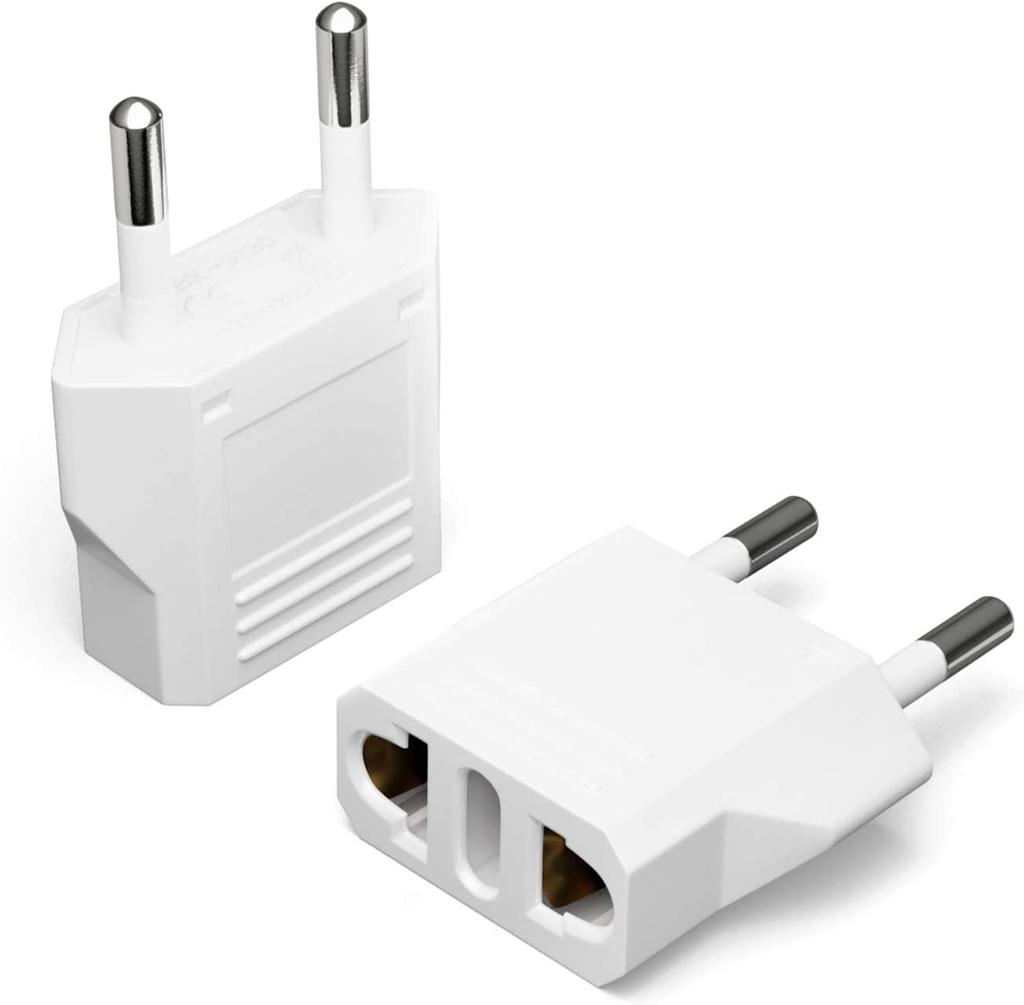 Набор из 4 переходников для розеток для конвертации вилок, многонациональный переходник, международный переходник для совместимости по всему миру