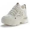 Обувь женская осенне-зимняя модная и универсальная модная обувь для папы с увеличенной внутренней высотой 2024 года, легкая спортивная обувь с супер мягкой подошвой