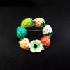 Strawberry Ring Brooch for Women, High-end and Exquisite, Anti-glare Brooch Design Sense