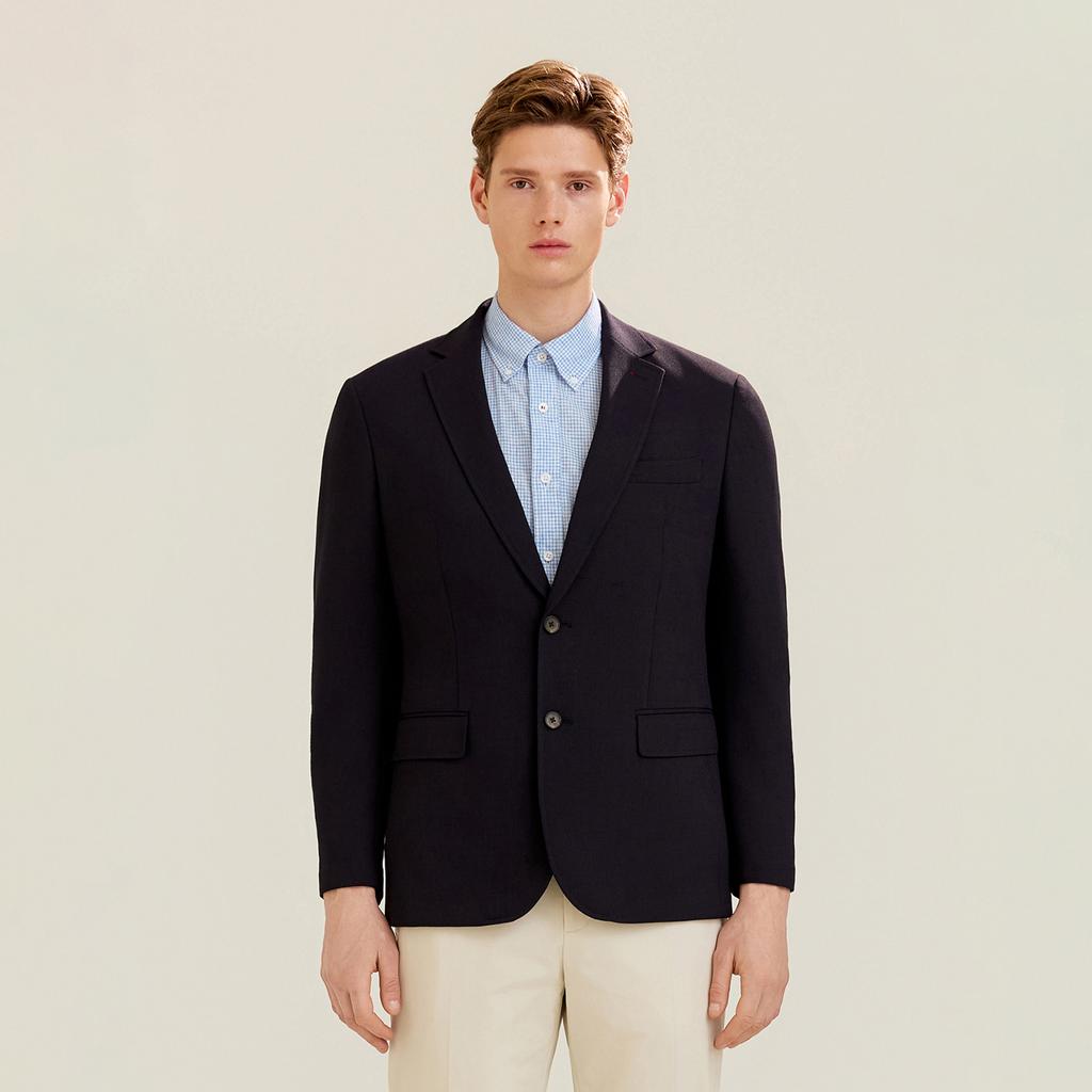 Ferraromilano Natural Stretch Basic Jacket Navy (Am0Gozc10149)
