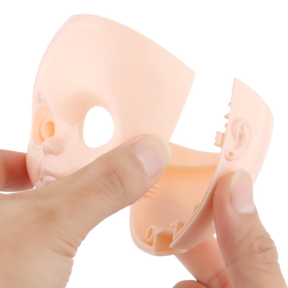 No Makeup Makeup Changing Tool DIY Doll Face Practice Model Makeup Doll Heads Eyelashes Makeup