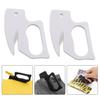 2Pcs Paper Cutting Tool Letter Opener Multi-purpose Sharp Blade Smooth Edge Gift Wrapping Cutter Tool