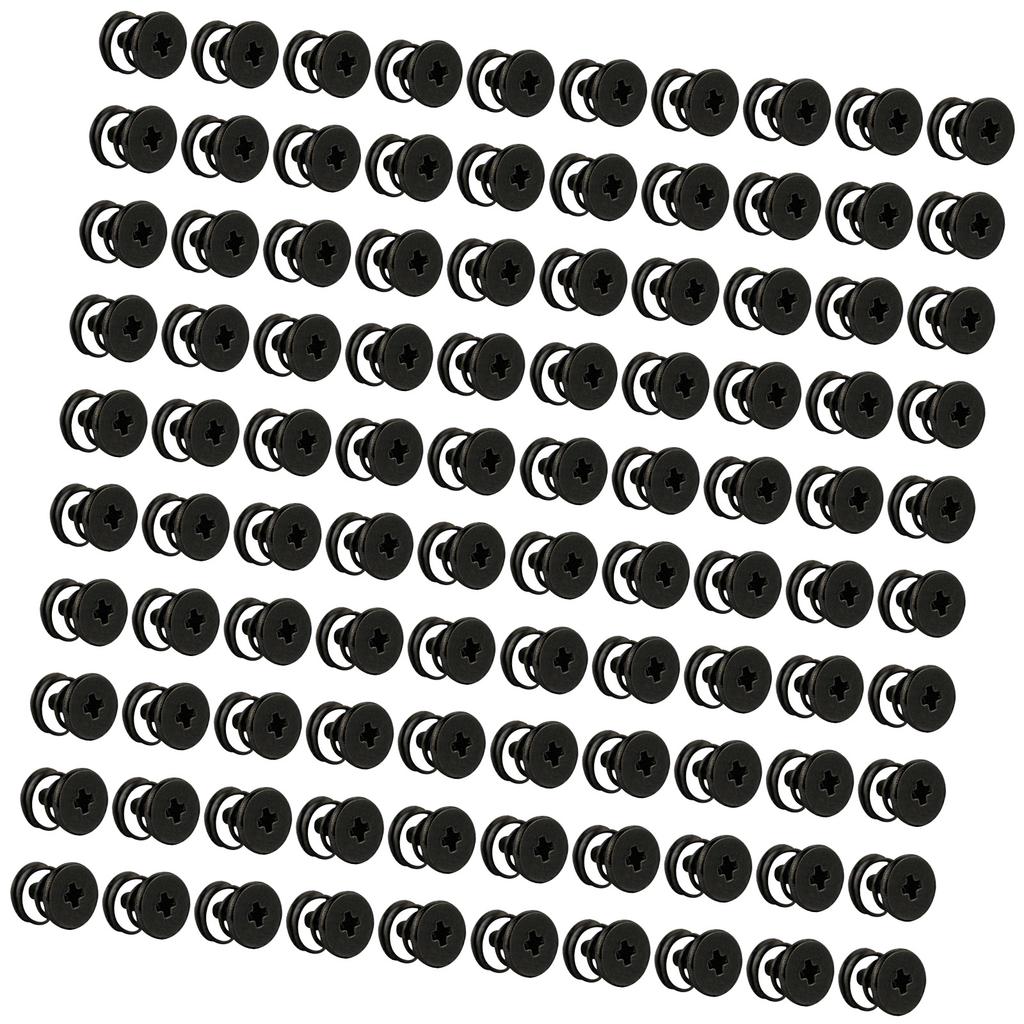 100 шт. практичных пружинных винтов из углеродистой стали для задней пластины и радиатора графического процессора с улучшенным охлаждением, простая конструкция установки