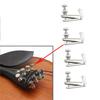 4Pcs Violin Fine Tuner Metal String Spinner Fiddle String Adjuster Spinner Stringed Instrument Accessories Enduring