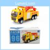 Model Alloy Car Rescue Crane Vehicle With Door Opening Design For Gift Childrens