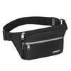 Unisex Waterproof Waist Bag: Multifunctional, Large Capacity, Durable for Casual, Work, Sports, or Travel; Mobile Phone and Wallet Holder.