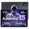 New AI Tabwee Android 15 Tablet with 24GB 256GB and 2TB FHD IPS 1920x1200 Widevine Facial T615 PD18W Fast 4G 5G and 11-inch Tablet RAM, RAM,