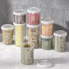 Kitchen Grains Sealed Container Transparent Snack Storage Container Anti-Moisture Cereals And Grains Sealed Storage Barrel Box