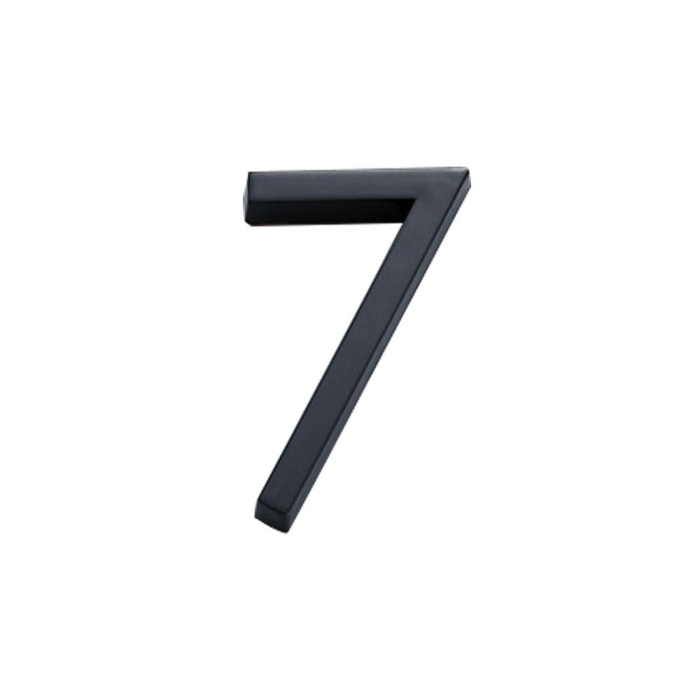 3D Черный АБС Акрил Для Дома Почтовый Ящик Адрес Отеля Дверная Табличка Номерной Знак Табличка Цифровая Бирка От 0 До 9