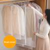 5 шт. чехлы для одежды, пылезащитные, с защитой от насекомых, прозрачные, полностью закрытые, защитные сумки для хранения одежды и пальто