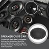 uxcell 6pcs Speaker Dust Cap 40mm/1.6" Outer Diameter Dome Paper Cap Subwoofer Coil Cover Cap Speaker Decoration Accessories Repair