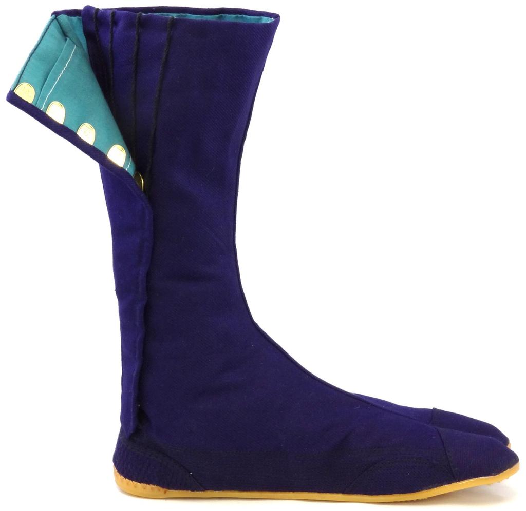 Рикио Шитый Темно-синий T12 Таби, Таро, 12 кохадзе, Синий, 26,5 см,