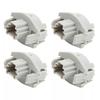 4Pcs Brake Taillight Socket License Plate Light Bulb Socket For Honda Accord Civ