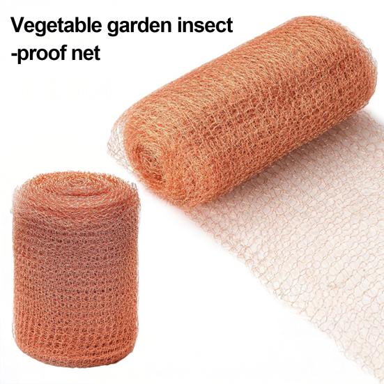 Медная сетка для борьбы с улитками, двухслойная сетка-ловушка для защиты от слизней и улиток, садовая сетка для защиты от улиток и крыс для курятника, огорода