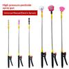 Retractable Garden Watering Sprayer Wand Adjustable Rotating Nozzle for Plant Irrigation Outdoor Deck Cleaning