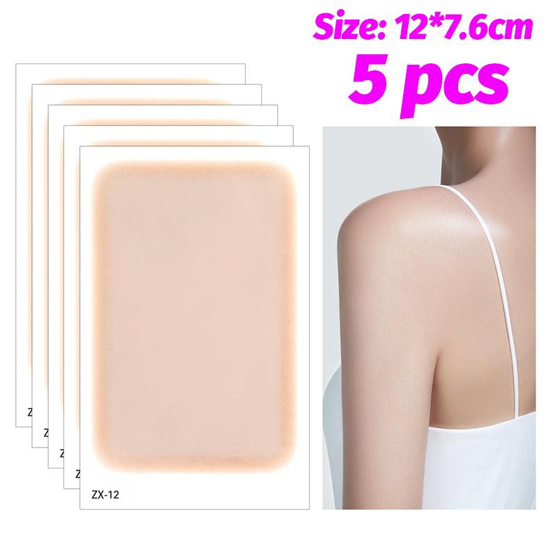 Водонепроницаемая тату-наклейка Ультратонкое невидимое покрытие Дефект Родинка Шрам Временная маскирующая лента Покрытие для любой кожи 5/10 шт.