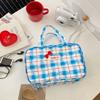 Korean Style Large Capacity Denim Makeup and Toiletry Travel Bag