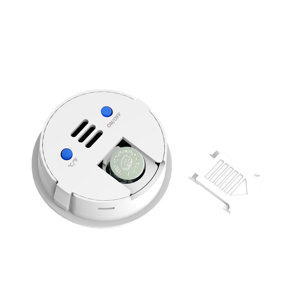 Круглый встраиваемый цифровой термогигрометр для террариумов - акриловый монитор температуры и влажности