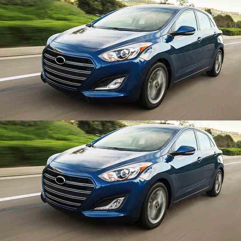 Противотуманная фара Светодиодный Дневной Ходовой Огонь Для Hyundai Accent 2012 2013 2014 2015 2016 2017 Автомобиль Автомобильный Фара Дневные Ходовые Огни