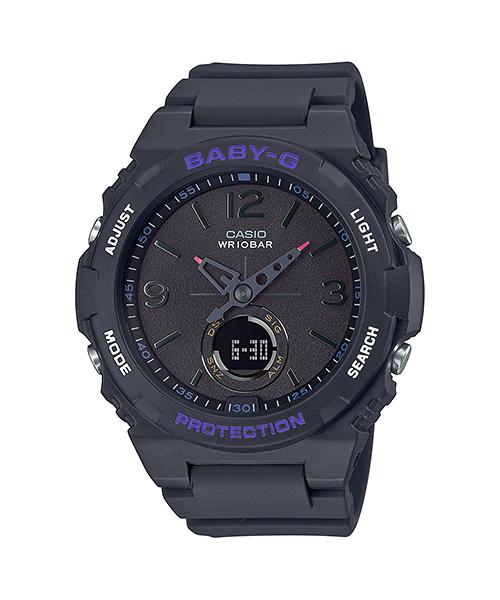 Casio Мужские Аналоговые Кварцевые Часы BGA-260-1A из Смолы, Водонепроницаемые 100M, Ударопрочные