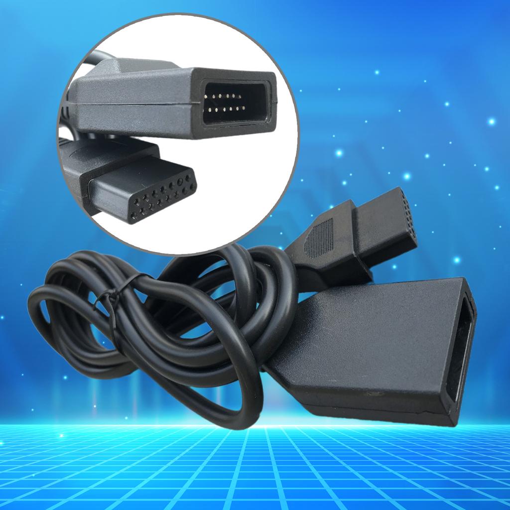 Gamepad Extension Cable 15Pin Extender Wire for SNK NEO GEO CD FC Replacement Extended Cord Gaming Accessories Portable