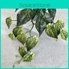 Artificial Silk Caladium Leaf Wall Hanging Vine Plant For Home Decor Wedding Props