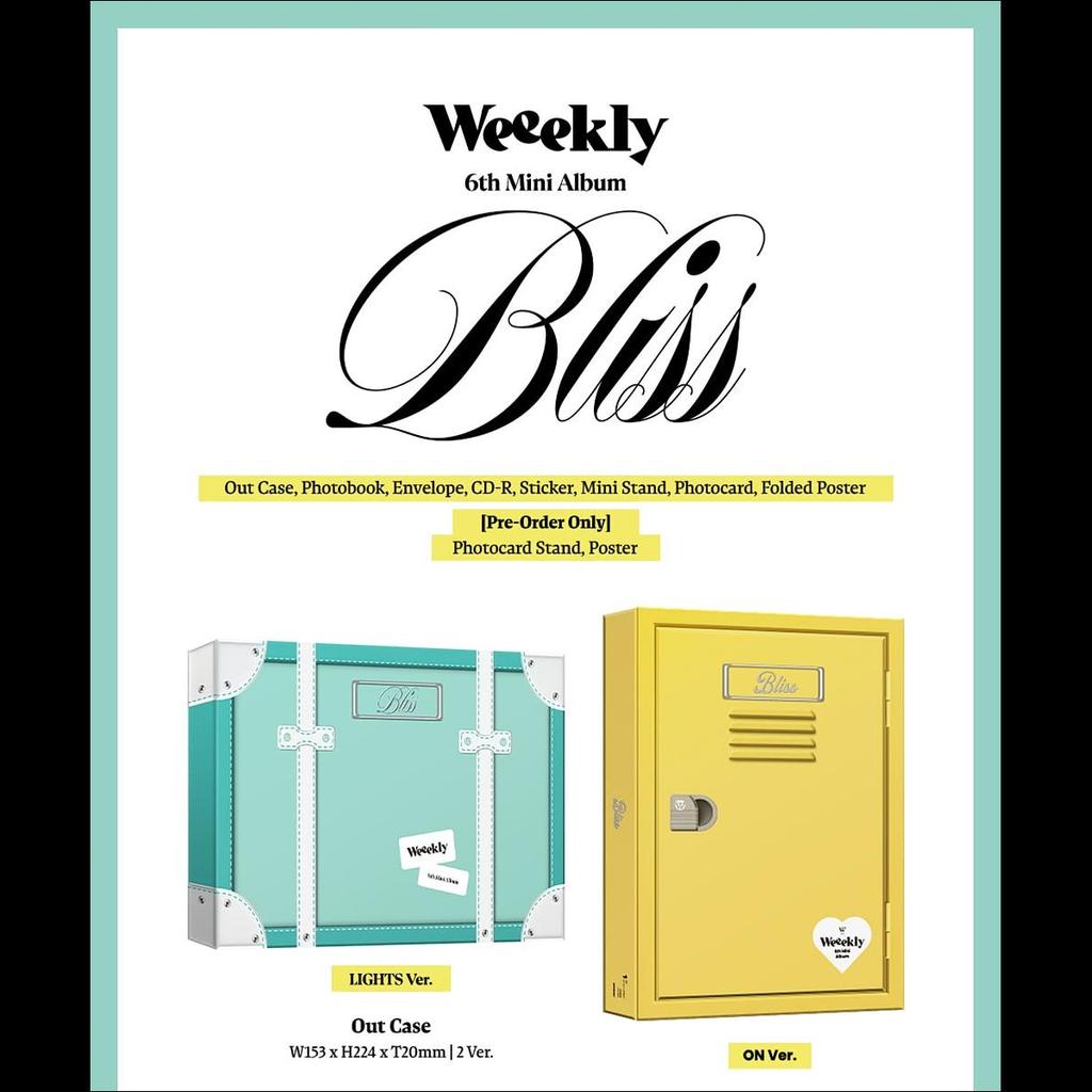 Weeekly - Bliss / 6th Mini Album
