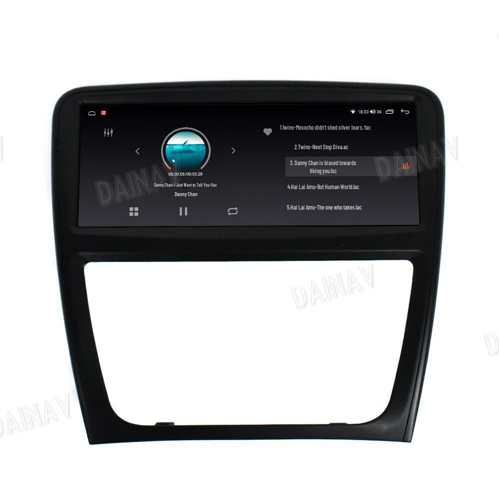 Совместим с 11-18 Jaguar XJ/XJL: Обновленная умная навигация Android, 10,25", восьмиядерный процессор, беспроводной CarPlay.