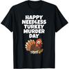 Счастливого дня бессмысленного убийства индейки - Футболка 'Животные друзья, а не еда'