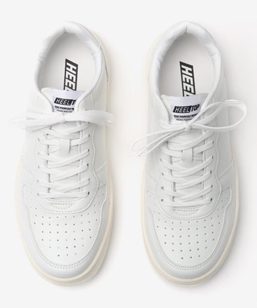 Heeltop Ht4900-Wh Кроссовки на платформе с секретным подъемом 6 см Raon White [230~280 мм]