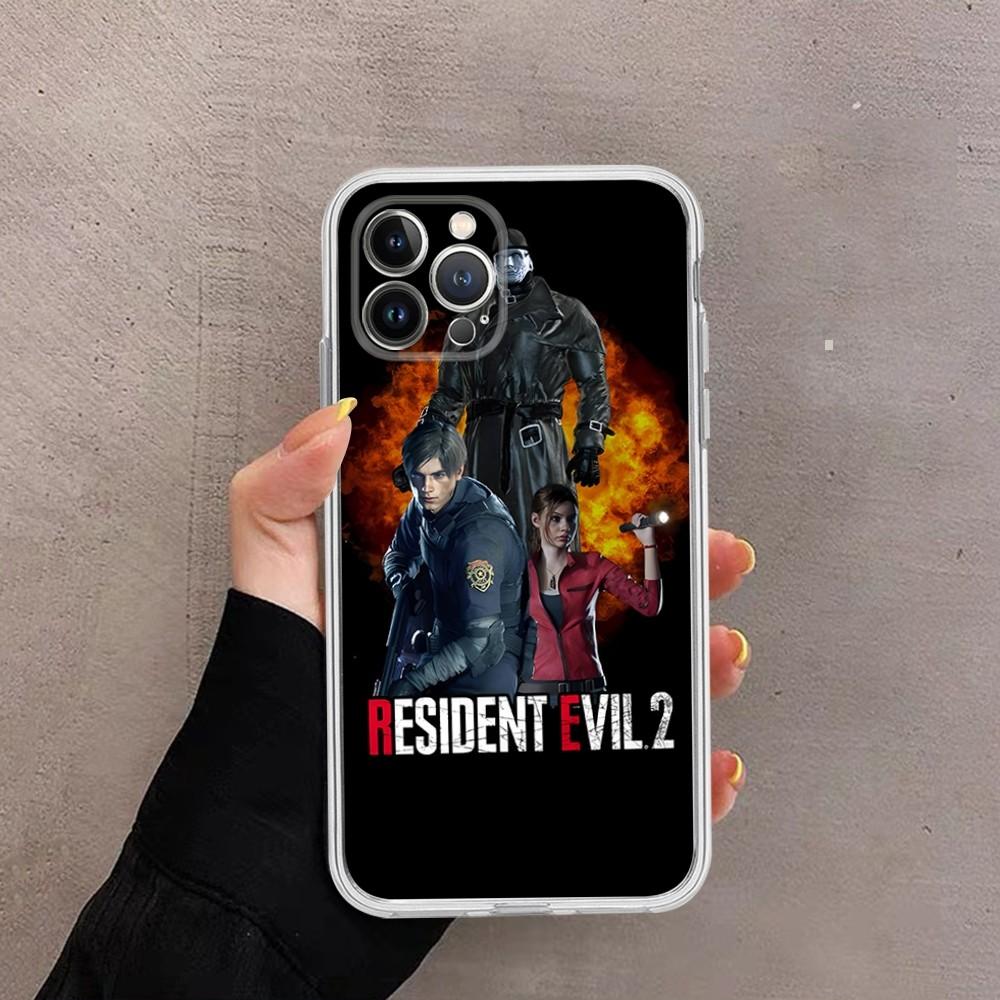 Чехол для телефона Видеоигра Resident Evil Для iPhone 15 14 11 12 13 Mini Pro XS Max Чехол 6 7 8 Plus X XR SE 2020 Funda Shell