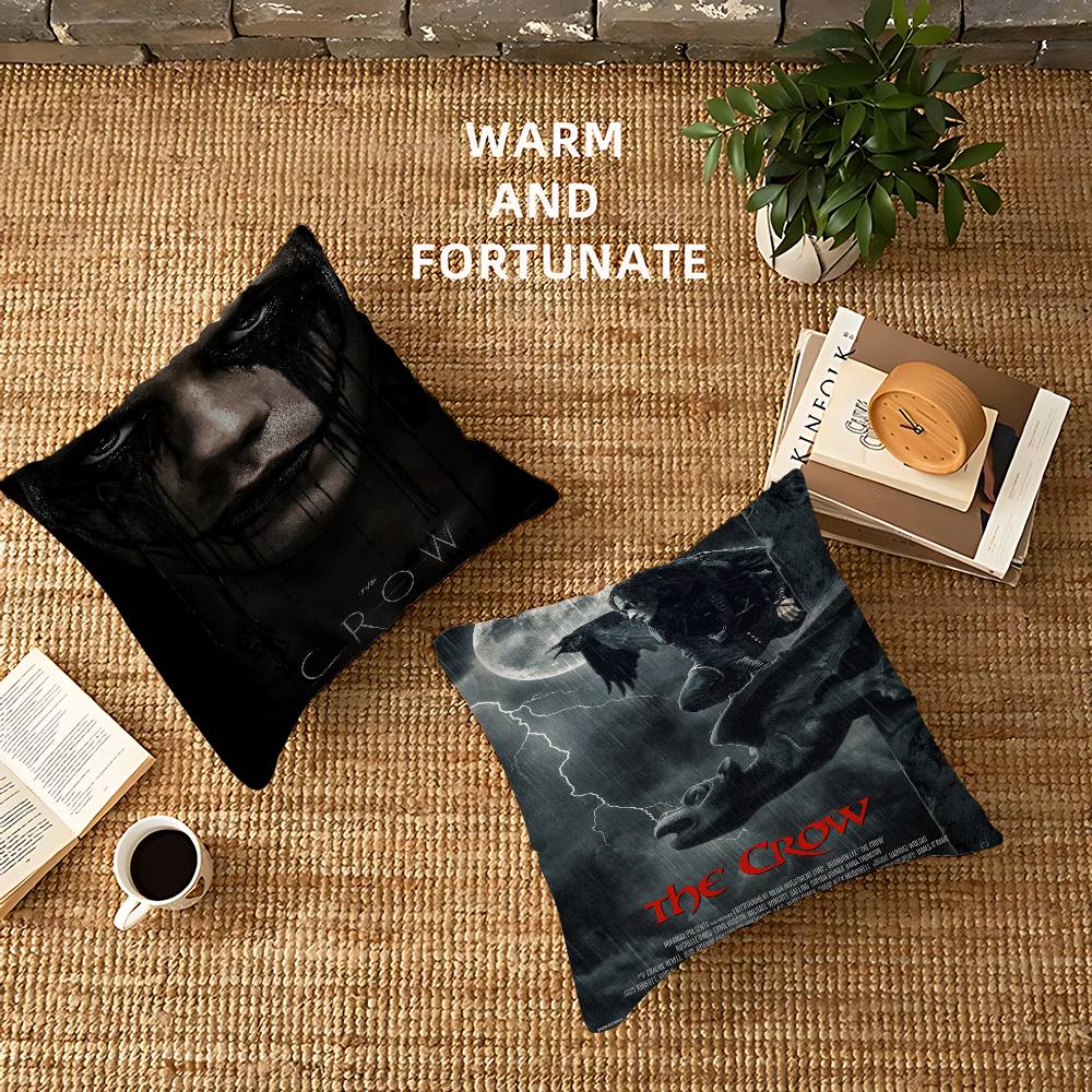 Classic Movie T-The Crow Pillow Gift Home Office Decoration Bedroom Sofa Car Cushion Cover case 45x45
