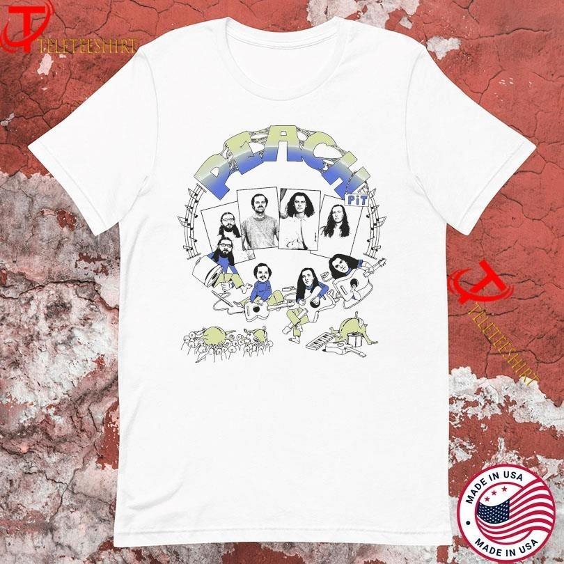 Peach Pit Crowd Surf Short Sleeve Unisex Cotton T-shirt Size S-5XL BT1550