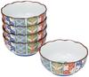 Stylish Small Arita Ware Old Imari Chrysanthemum Bowl Set Japanese Bowl Bowl set(Bowl X5pcs) Porcelain/Size(cm) 13x6/No064886