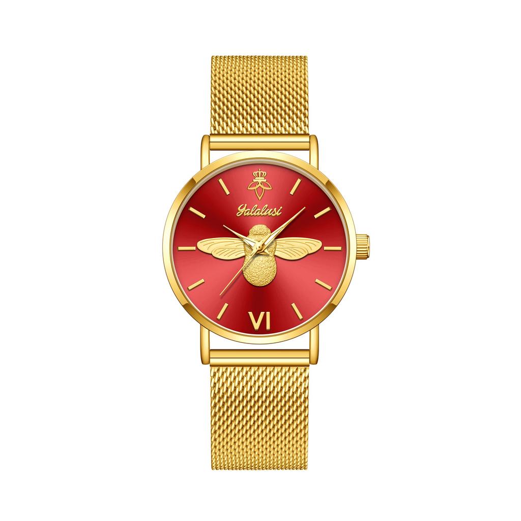 YaLaLuSi Fashionable Women's Waterproof Quartz Bracelet Watch: An Elegant Business Gift Reloj Mujer Watch for Ladies