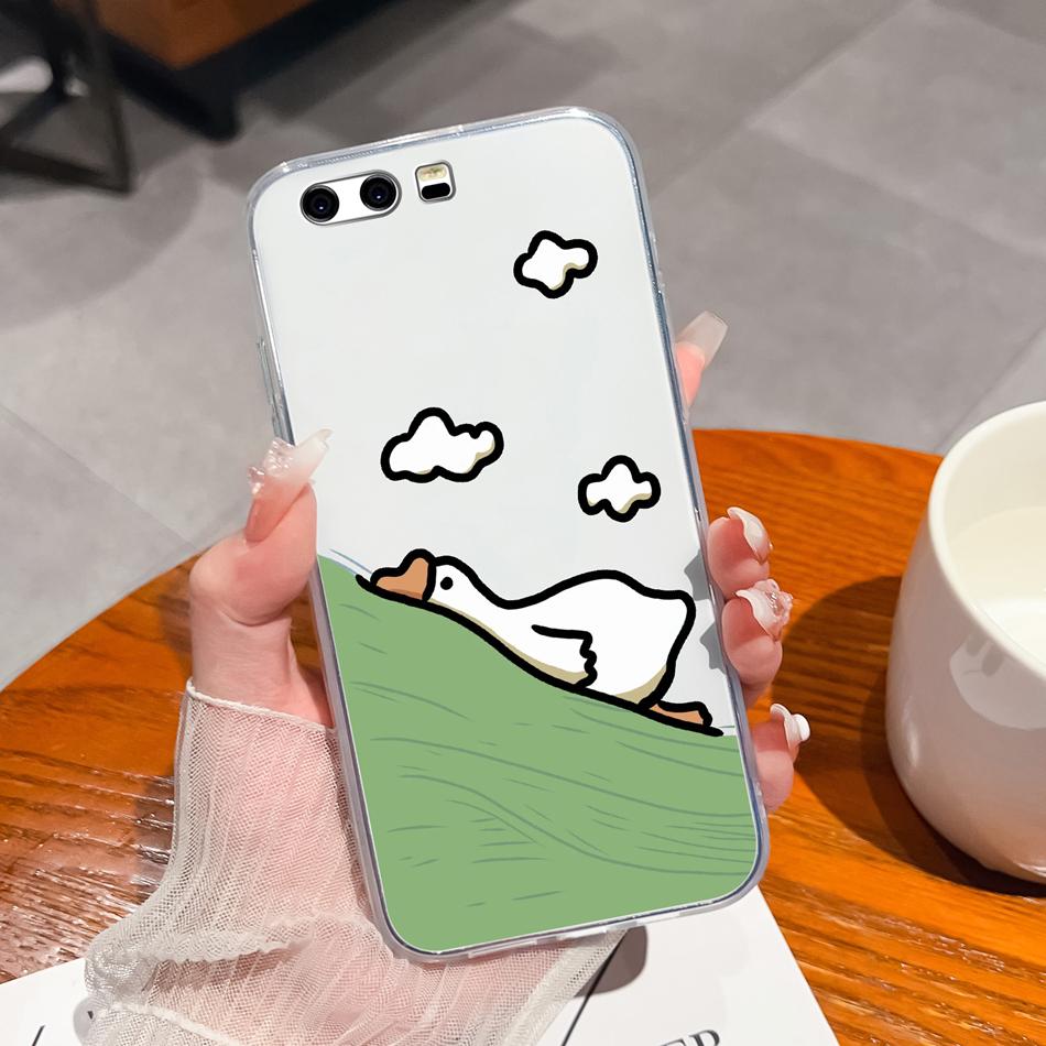Чехол для телефона Huawei P10 Lite P10 Plus, стиль leisure, узоры, мягкий силикон TPU, прозрачный легкий чехол для Huawei P 10+ Funda