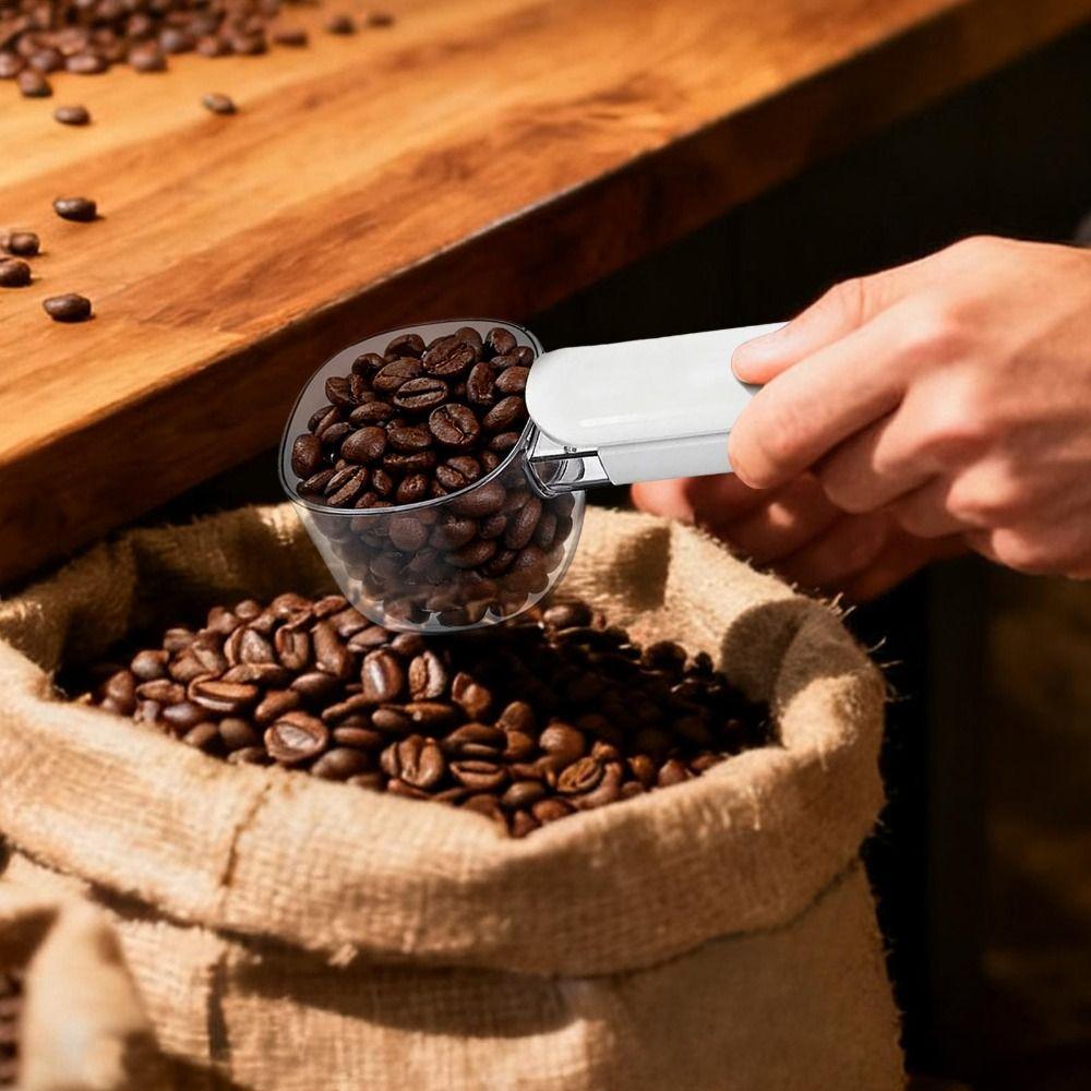 ПЭТ Кухонная ложка для риса Многофункциональная Защита от влаги и насекомых Бытовая ложка для еды С зажимным кольцом