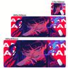 Beautiful Girl New Mouse Pad Gaming Mousepad Kawaii Anime Girl Red Deskmat ESports Office PC Mice Mat Natural Rubber Mausepad