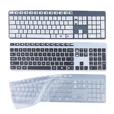 Силиконовые защитные накладки для клавиатуры для K235 K375 MK235 MK315 для ноутбука, пыле- и влагозащитная прозрачная пленка