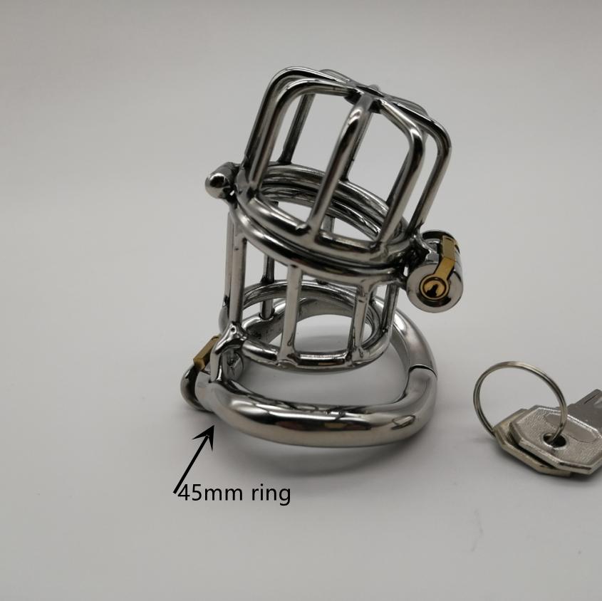 Предотвратите внебрачный секс, эргономичный замок верности из нержавеющей стали, мужское устройство целомудрия, клетка для члена, замок для кольца пениса, пояс верности, M141