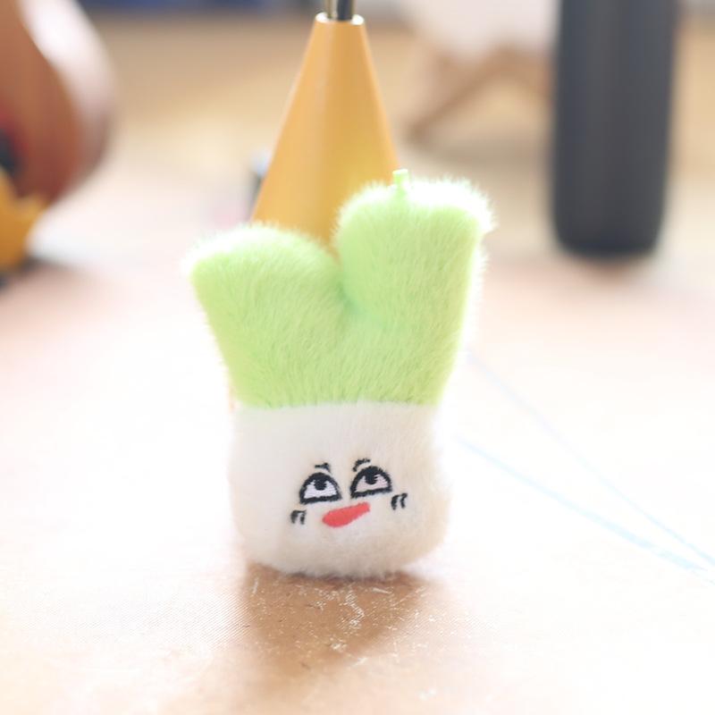 Cute Mini Charming Plush Fruit And Vegetable Keychain With Ultra Soft Texture For Kids