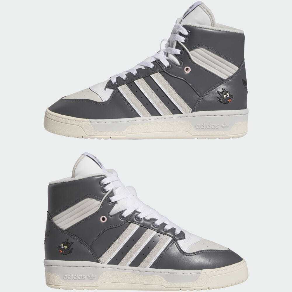 IE7565 Симпсоны A adidas Originals Rivalry High Scratchy Gray Five (Мужской)
