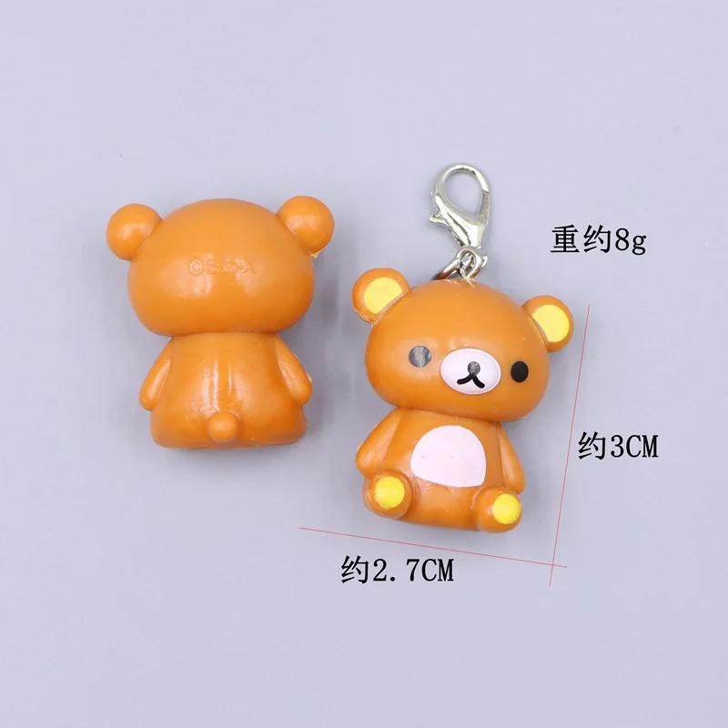 Hello Kitty Cute Cartoon Keychain Bag Clothing Puller Phone Rope Necklace Accessories Pendant Kawaii Women Student Toy Wholesele