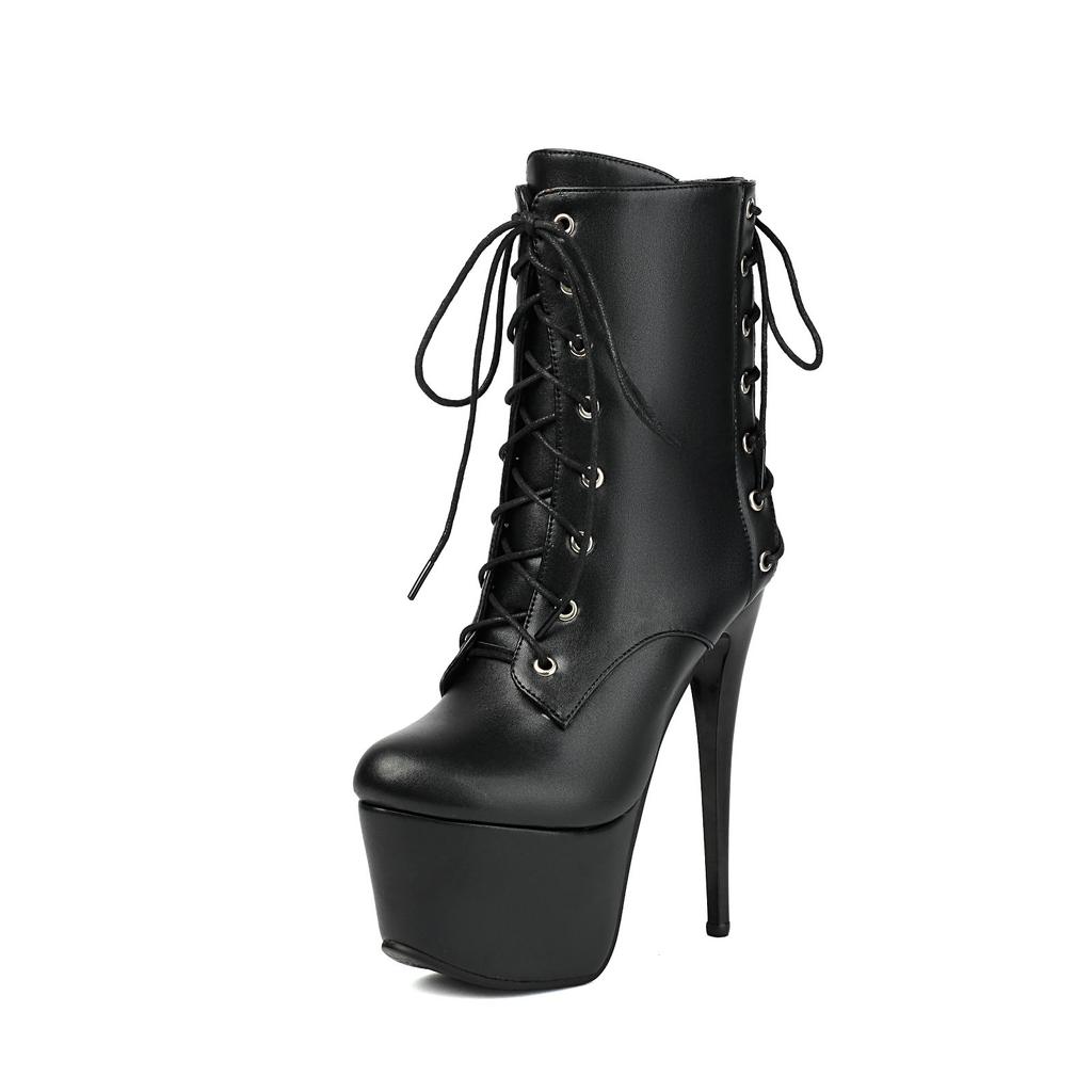 Сексуальные женские туфли на каблуке, ботильоны на платформе, туфли-стилеты для ночного клуба, декор с ремешками и пряжками, ботильоны до щиколотки, золотые, серебристые, лакированная кожа, обувь