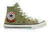 Converse Кеды Chuck Taylor All Star POCKET Удобные Высокие Детские Канвасовые Светло-зеленые Подростковые 667783F