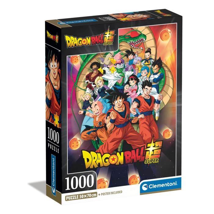 Puzzle 1000 pièces + poster : Dragon Ball