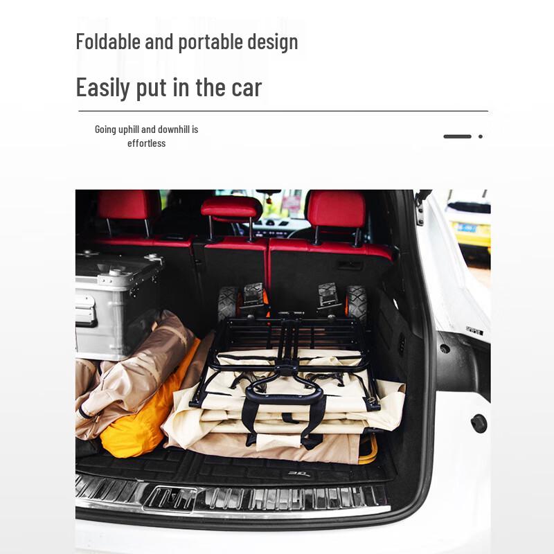 Outdoor Foldable Camping Trolley