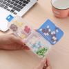 Dustproof Food Grade Useful Good Sealing 3 Layers Folding Design Pill Holder Pill Case