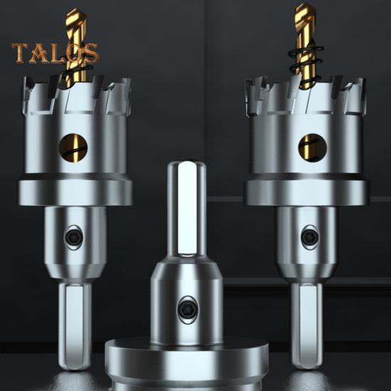 Корончатая пила, твердосплавное сверло, высокая прочность, устойчивость к коррозии, универсальное, легко устанавливаемое, аксессуары для сверл